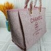 CN Deauville Tote 38cm Pink For Women A66941 QA