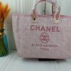 CN Deauville Tote 38cm Pink For Women A66941 QA