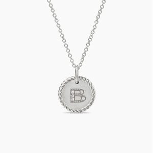 New Fashion David Yurman Letter Necklace 002