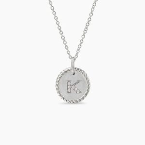 New Fashion David Yurman Letter Necklace 011