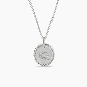 New Fashion David Yurman Letter Necklace 017