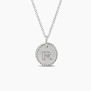 New Fashion David Yurman Letter Necklace 018
