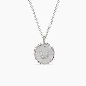 New Fashion David Yurman Letter Necklace 021