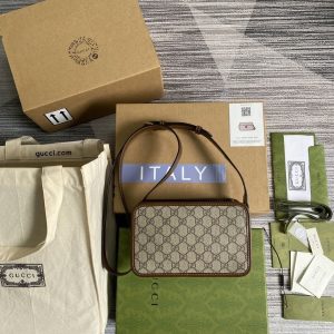 GG Supreme Interlocking Mini Bag 658572 10 250c85ea