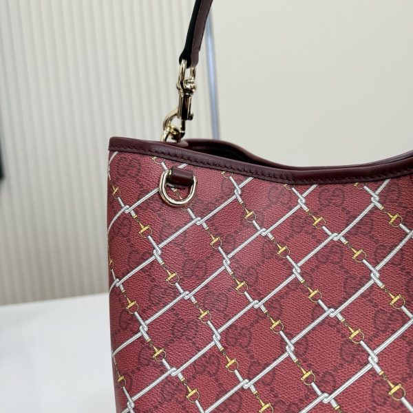 GG Emblem Small Bucket Bag 815103 QA
