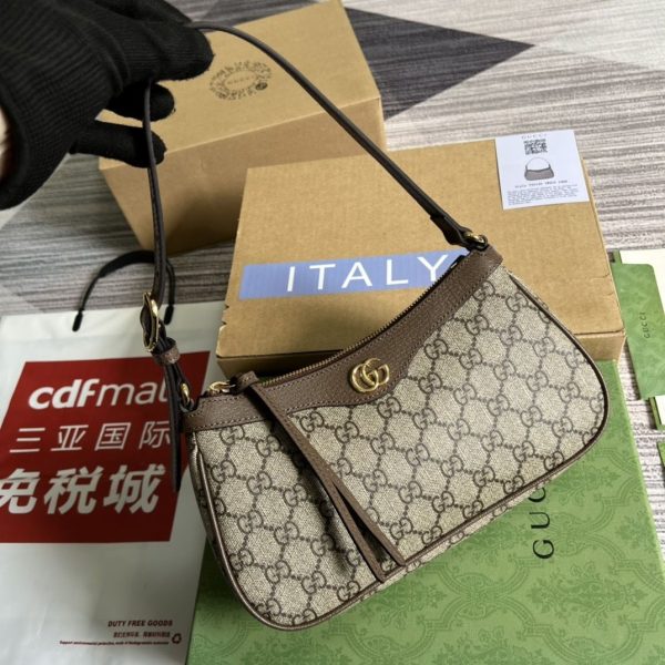 GG Ophidia Supreme Small Shoulder Bag 735145 QA