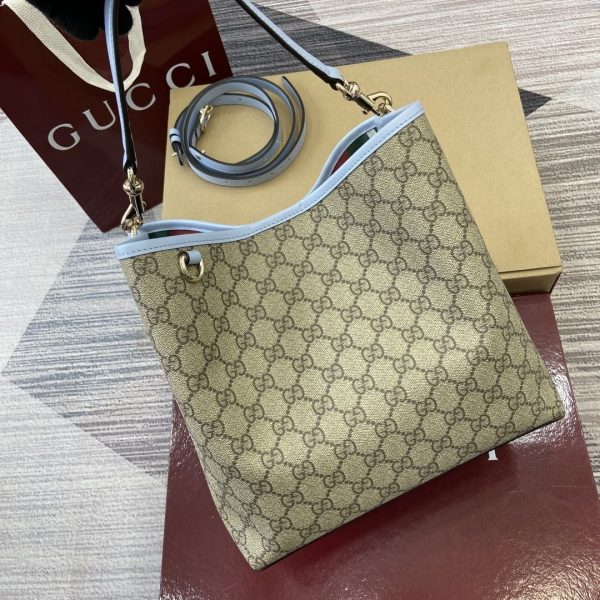 GG Emblem Small Bucket Bag 815103-1 QA