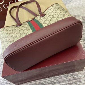 GG Ophidia Medium Canvas Tote Bag 836849 6 46b8e41a