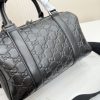GG Emblem Small Duffle Bag 855789 QA GG Emblem Small Duffle Bag 855789 QA
