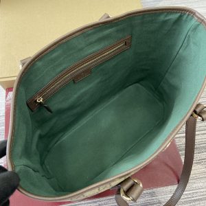 GG Ophidia Medium Canvas Tote Bag 836849 2 4c2a73d0
