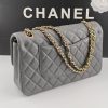 CN Classic Handbag Grey Gold Hardware For Women A01112 QA CN Classic Handbag Grey Gold Hardware For Women A01112 QA