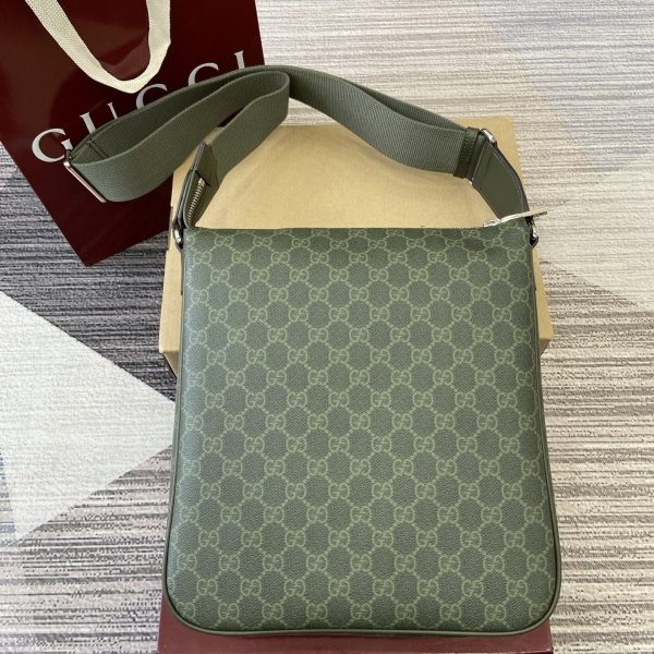 GG Monogram Small Messenger Bag 792081 QA