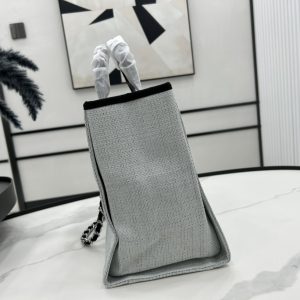 CN Deauville Tote 38cm White Gray For Women A66941