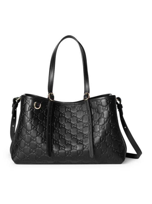 GG Emblem Medium Tote Bag 815214-1 QA