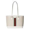 GG Ophidia Medium Canvas Tote Bag 836849 QA