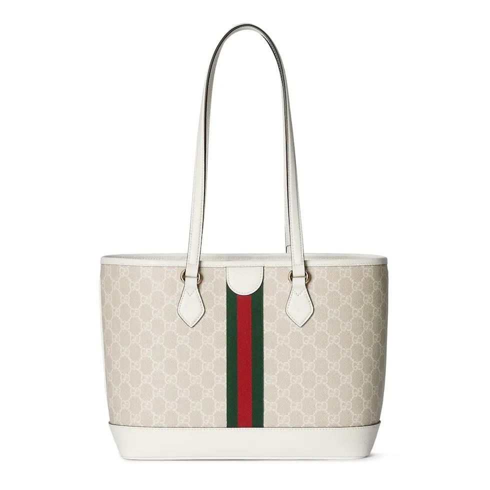 GG Ophidia Medium Canvas Tote Bag 836849 GG Ophidia Medium Canvas Tote Bag 836849