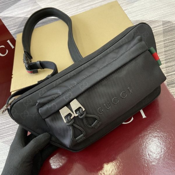 Gucci Nexus Large Belt Bag in Black 838929 QA