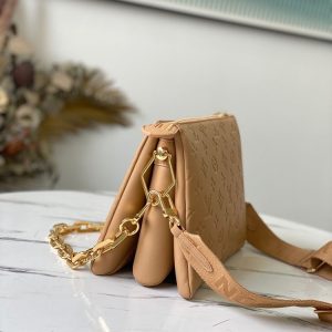 LV Coussin PM Monogram Embossed Puffy Cream For Women, Women’s Handbags, Shoulder And Crossbody Bags M21261 2 923fcc27