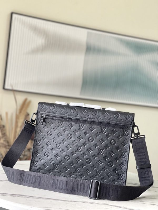 LV S-Lock Briefcase Taurillon Monogram Black For Men M20835 PA