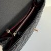 CN Medium Flap Coco Bag With Top Handle Black For Women A92991 QA CN Medium Flap Coco Bag With Top Handle Black For Women A92991 QA