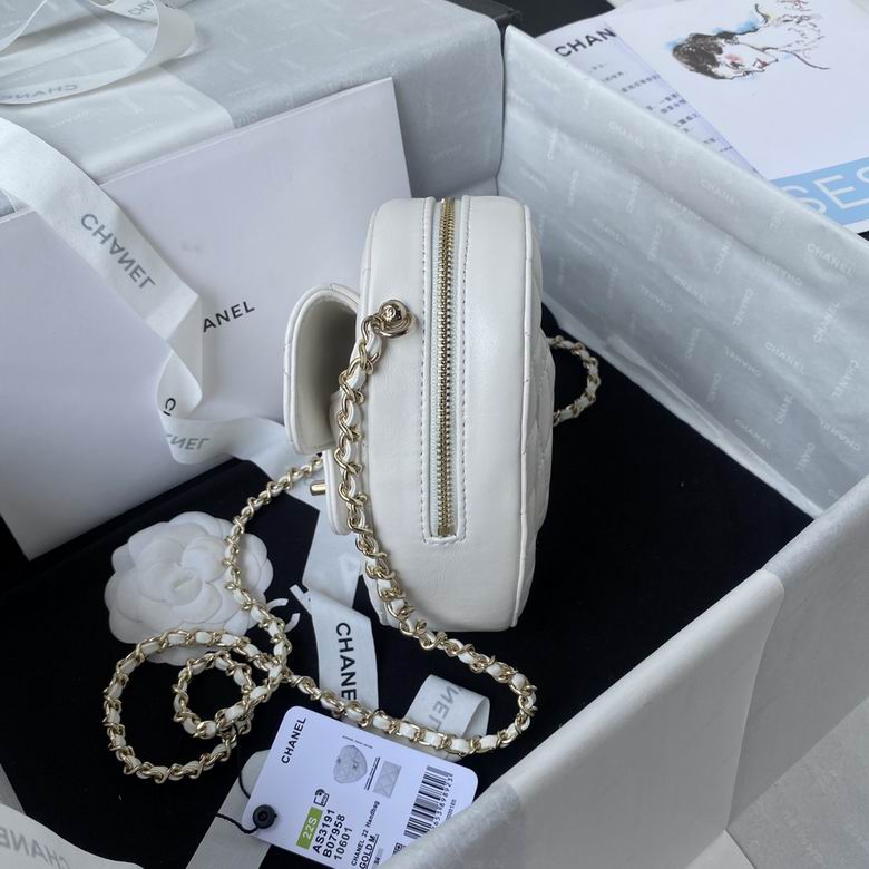 CN Mini Heart Bag White For Women AS3191 B07958 10601 CN Mini Heart Bag White For Women AS3191 B07958 10601