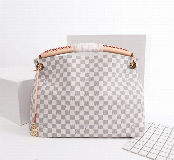 LV Artsy MM Damier Azur Canvas For Women N40253 PA