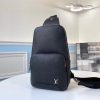 LV Avenue Sling Bag Taiga Black For Men M30443 PA LV Avenue Sling Bag Taiga Black For Men M30443 PA