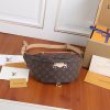 LV Bum Bag Monogram Canvas Brown M43644 PA