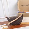 LV Bum Bag Monogram Canvas Brown M43644 PA