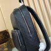 LV Campus Backpack Damier Infini Onyx Silver For Men N40306 PA