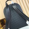 LV Campus Backpack Damier Infini Onyx Silver For Men N40306 PA