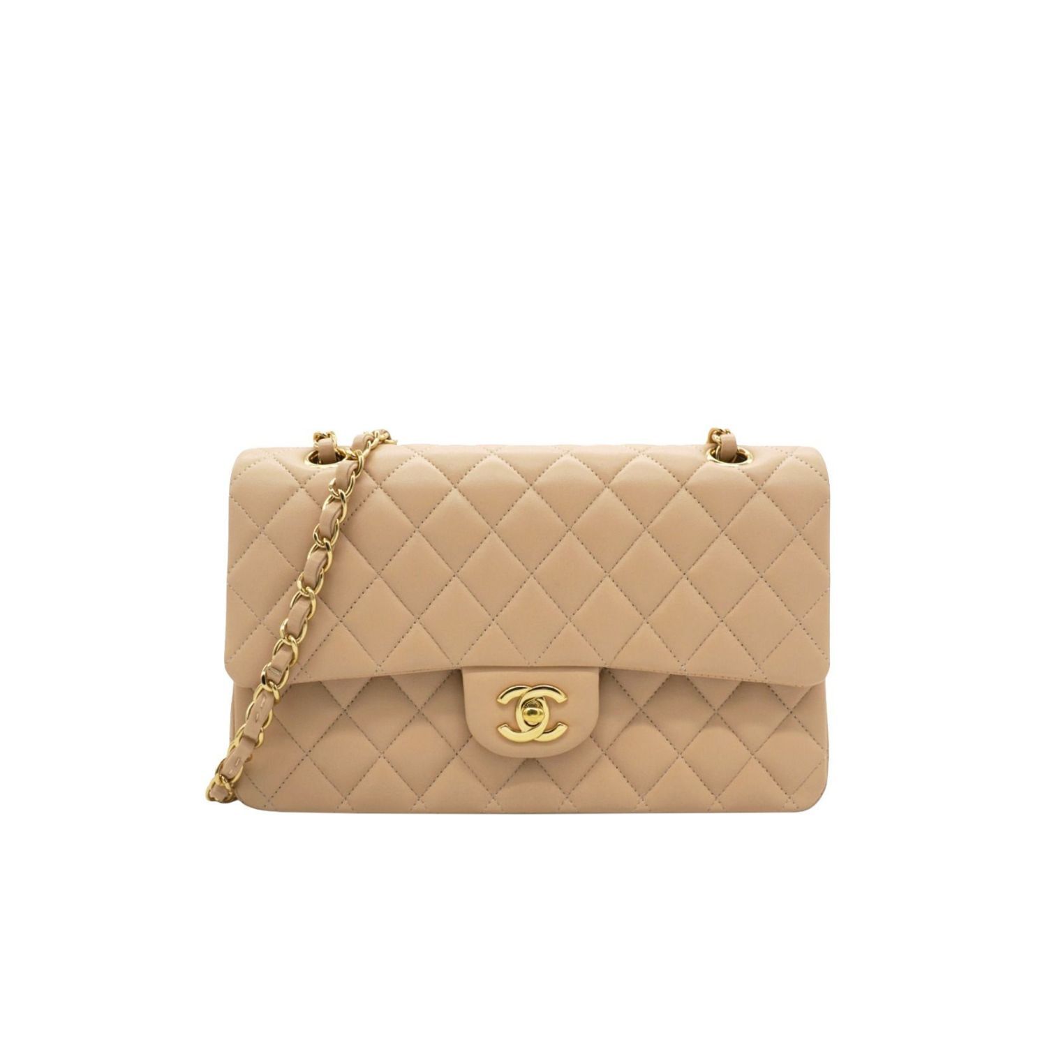 CN Classic HandBag Beige For Women A01112