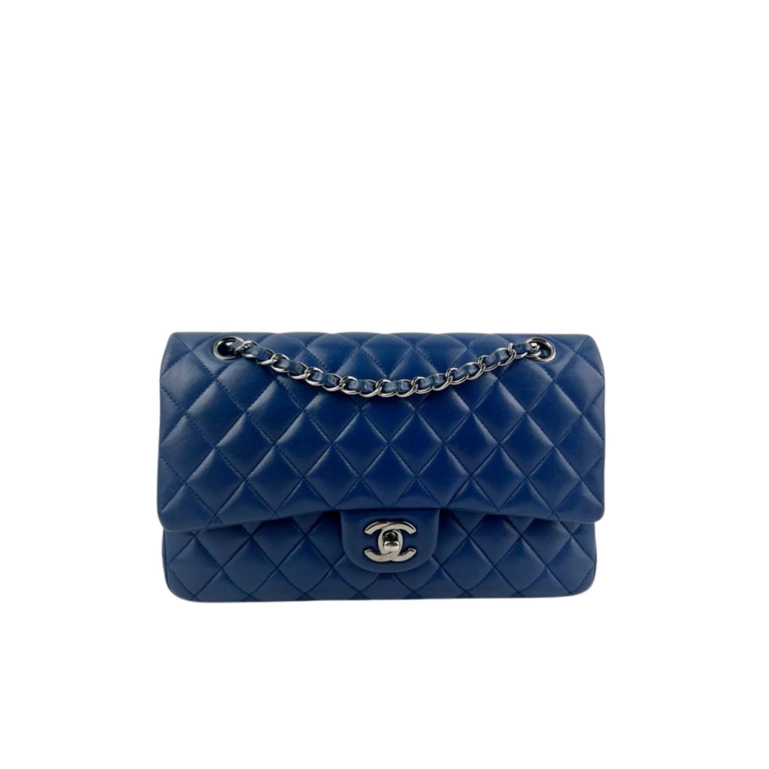 CN Classic Handbag Navy Blue For Women A01112