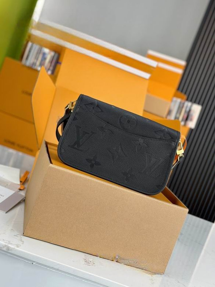 LV Diane Monogram Empreinte Black For Women M46386 LV Diane Monogram Empreinte Black For Women M46386