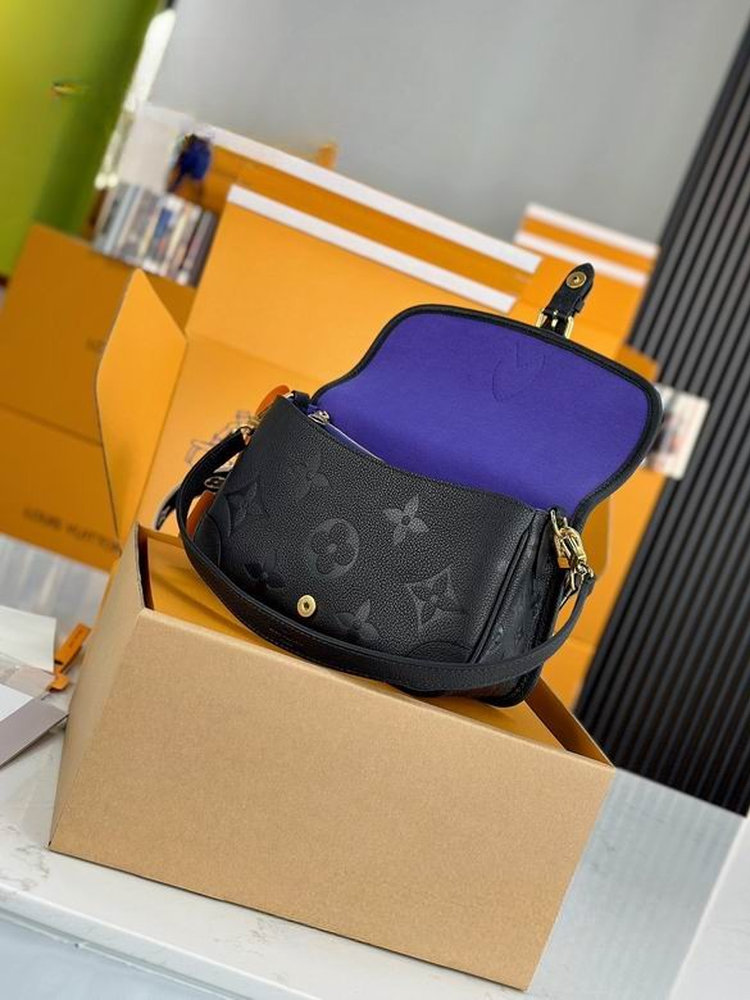 LV Diane Monogram Empreinte Black For Women M46386 LV Diane Monogram Empreinte Black For Women M46386