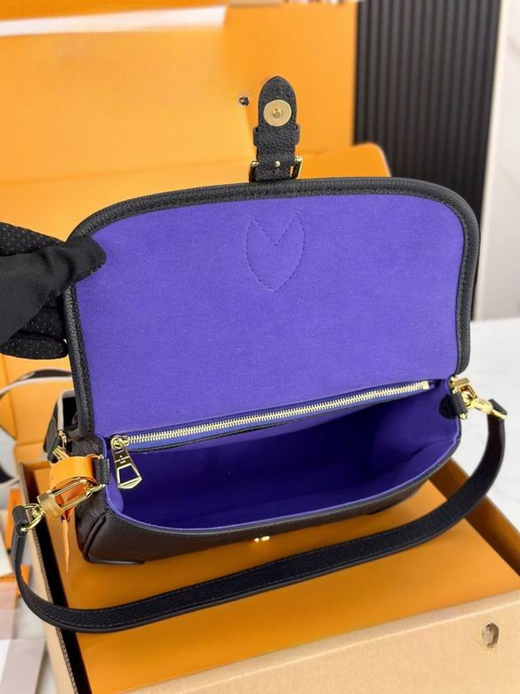 LV Diane Monogram Empreinte Black For Women M46386 LV Diane Monogram Empreinte Black For Women M46386