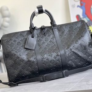 LV Keepall Bandoulière 50 Monogram Shadow for Men M44810 2 Keepall M44810 50x29x23 gf 1 1750805 result