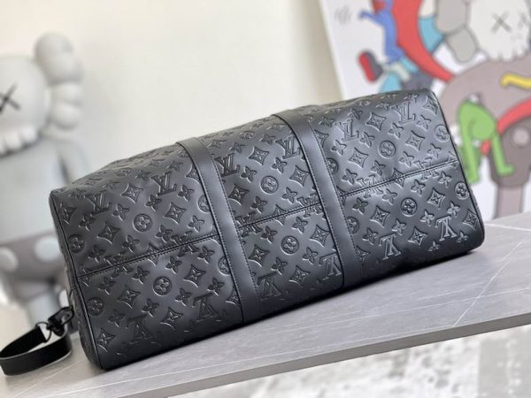LV Keepall Bandoulière 50 Monogram Shadow for Men M44810 PA