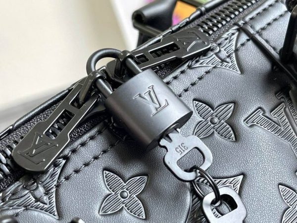 LV Keepall Bandoulière 50 Monogram Shadow for Men M44810 PA