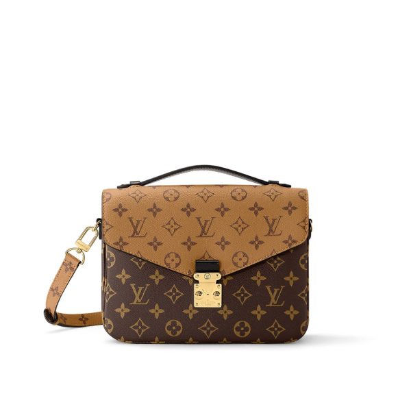 LV Pochette Metis Monogram Reverse Canvas For Women M44876 PA