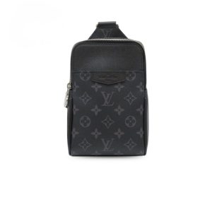 LV Outdoor Slingbag Taigarama Noir Black For Men M30741 LV Outdoor Slingbag Taigarama Noir Black For Men M30741