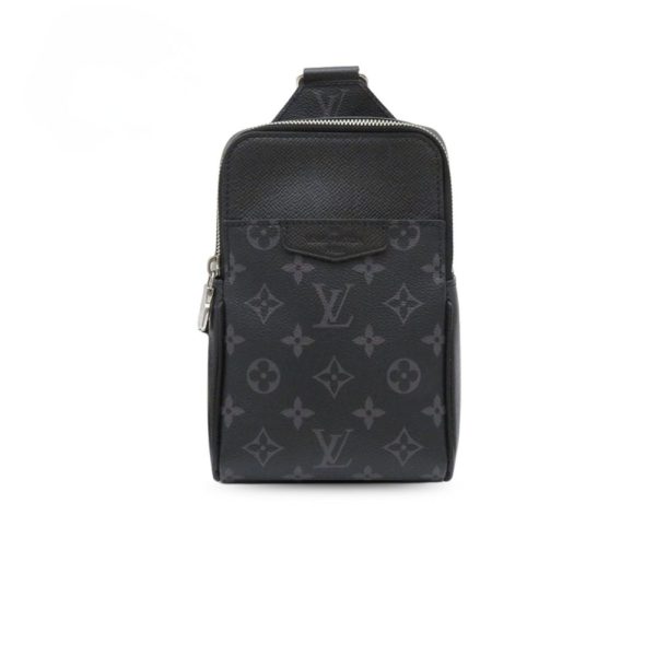 LV Outdoor Slingbag Taigarama Noir Black For Men M30741 PA