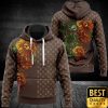 Luxury Louis Vuitton Brown Monogram Pattern With Flowers 3D Shirt 151