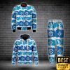 Luxury Louis Vuitton Dark And Light Blue White Mongram Pattern 3D Shirt And Pants 156