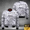 Luxury Louis Vuitton Paris White With Black Logo And Gray Splatter 3D Shirt And Pants 174