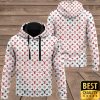 Luxury Louis Vuitton White With Black And Red Monogram 3D Shirt And Pants 177 Luxury Louis Vuitton White With Black And Red Monogram 3D Shirt And Pants 177
