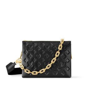 LV Coussin PM Monogram Black Bag for Women M21260 LV Coussin PM Monogram Black Bag for Women M21260