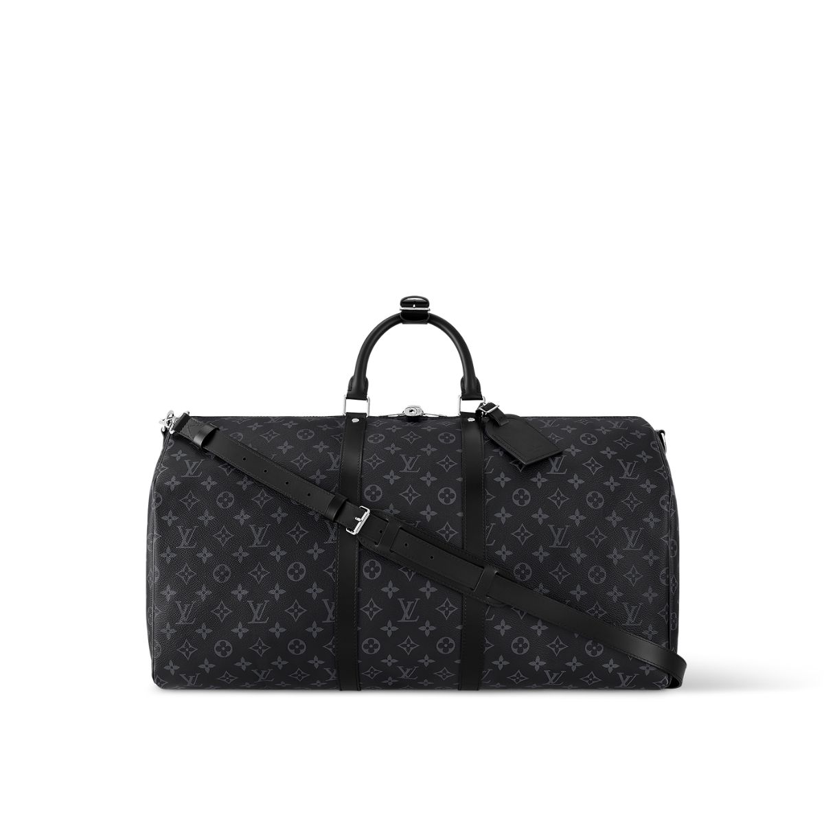 LV Keepall Bandouliere 55 Monogram Eclipse Canvas For Men, Men’s Bags, Travel Bags M40605 LV Keepall Bandouliere 55 Monogram Eclipse Canvas For Men, Men’s Bags, Travel Bags M40605