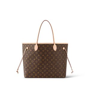 LV Neverfull MM Monogram Canvas Red For Women M46987 LV Neverfull MM Monogram Canvas Red For Women M46987