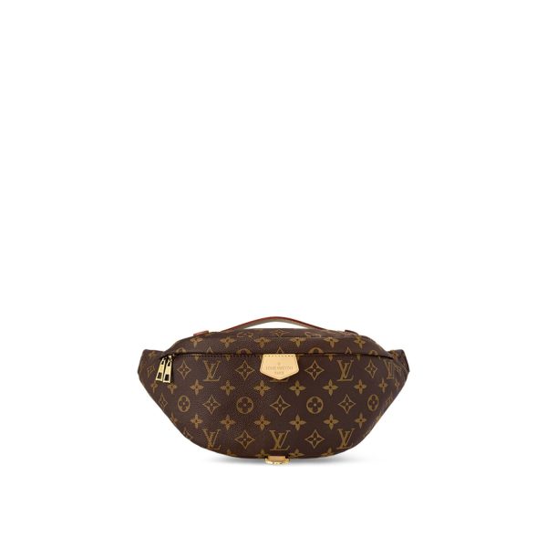 LV Bum Bag Monogram Canvas Brown M43644 PA